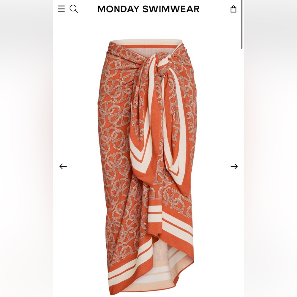 ISO Monday Swimwear Chain Geo Sarong